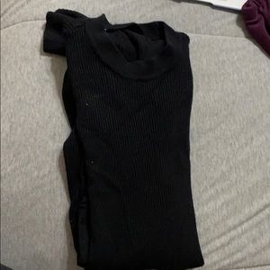 Tight ribbed long sleeve dress worn once